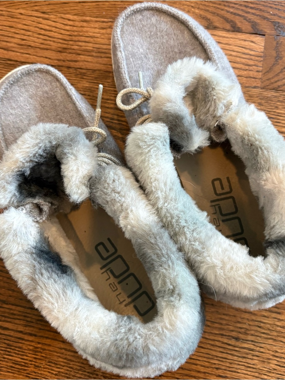 Hey Dude Women's Cozy Britt Fur-Lined Slip-On in Sunset Smoke - Picture 2 of 6